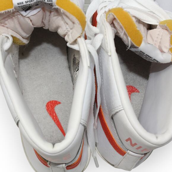 Men10.5 NIKE Blazer Mid '77 Vintage 'White Mantra Orange' EUR44.5 BQ6806-110 - Picture 10 of 15